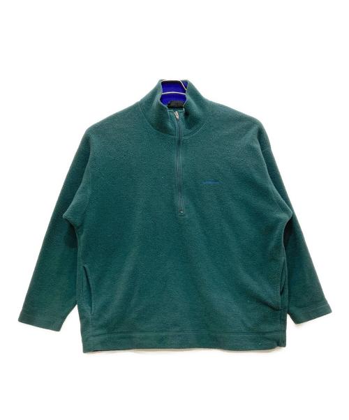Patagonia（パタゴニア）Patagonia (パタゴニア) ハーフジップフリースプルオーバー グリーン サイズ:ＸＬの古着・服飾アイテム