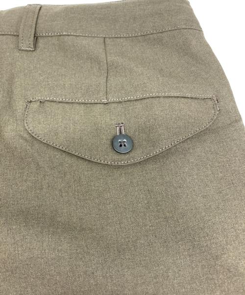EVCON（エビコン）EVCON (エビコン) 1TUCK EASY WIDE SLACKS/1タック　イージー　ワイド　スラックス ブラウン サイズ:２の古着・服飾アイテム