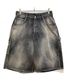 ANCELLM×1LDK（アンセルム×ワンエルディーケー）の古着「BOXY DENIM painter」｜ブラック