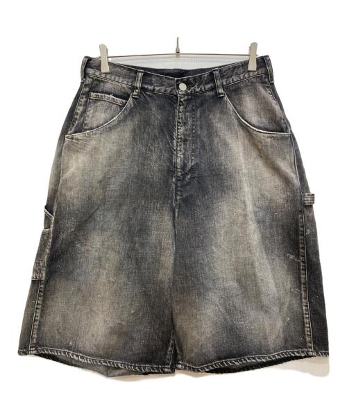 ANCELLM（アンセルム）ANCELLM (アンセルム) 1LDK (ワンエルディーケー) BOXY DENIM painter ブラック サイズ:1の古着・服飾アイテム
