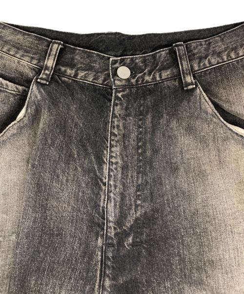 ANCELLM（アンセルム）ANCELLM (アンセルム) 1LDK (ワンエルディーケー) BOXY DENIM painter ブラック サイズ:1の古着・服飾アイテム