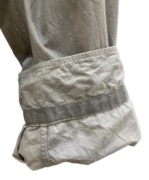 ANCELLM（アンセルム）ANCELLM (アンセルム) DYED SHRINK OVER SHIRT/ダイド シュリンク オーバー シャツ グレー サイズ:2の古着・服飾アイテム