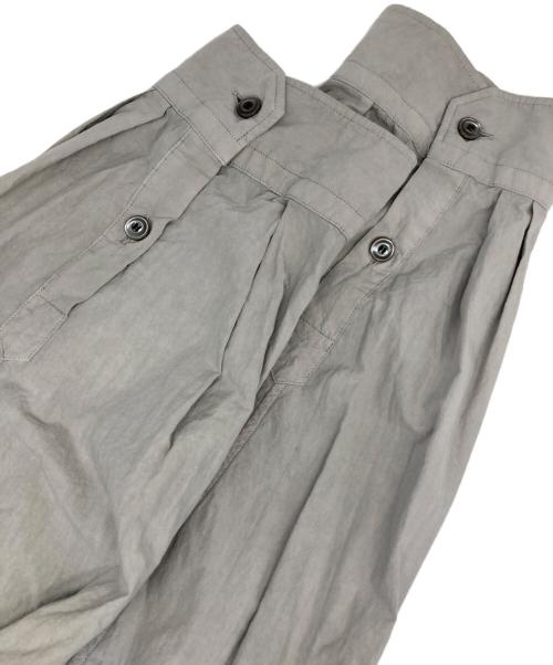 ANCELLM（アンセルム）ANCELLM (アンセルム) DYED SHRINK OVER SHIRT/ダイド シュリンク オーバー シャツ グレー サイズ:2の古着・服飾アイテム