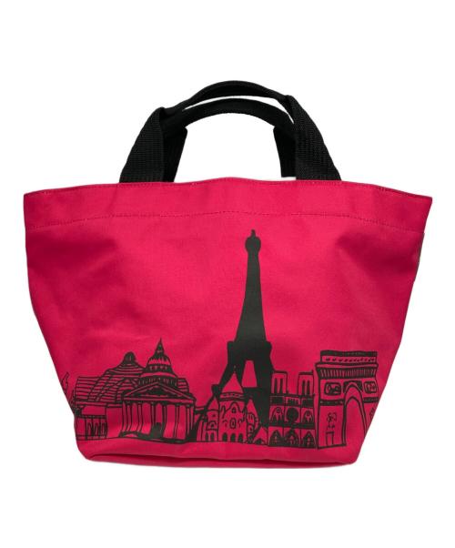 Herve Chapelier（エルベシャプリエ）Herve Chapelier (エルベシャプリエ) 舟型バッグ レッドの古着・服飾アイテム