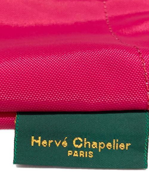 Herve Chapelier（エルベシャプリエ）Herve Chapelier (エルベシャプリエ) 舟型バッグ レッドの古着・服飾アイテム