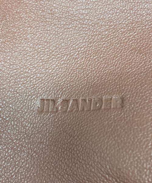 JIL SANDER（ジルサンダー）JIL SANDER (ジルサンダー) がま口ポーチ ブラウンの古着・服飾アイテム