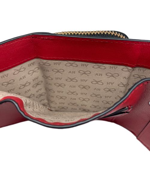 ANYA HINDMARCH（アニヤ・ハインドマーチ）ANYA HINDMARCH (アニヤ・ハインドマーチ) Peeping Eyes Mini/ピーピング　アイズ　ミニ ブラックの古着・服飾アイテム