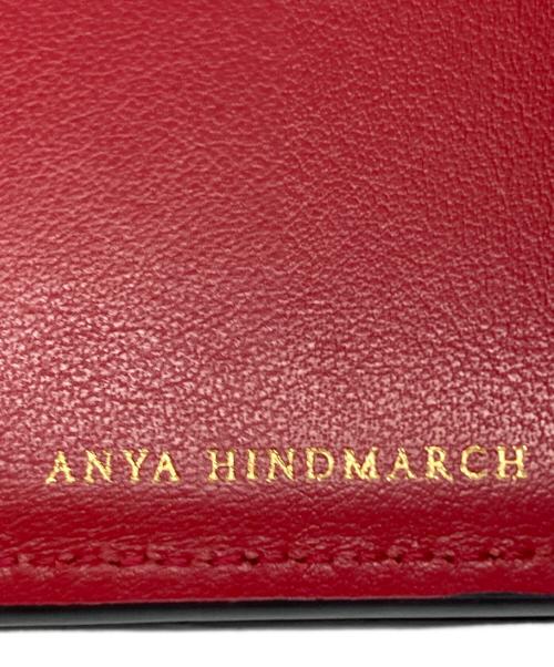 ANYA HINDMARCH（アニヤ・ハインドマーチ）ANYA HINDMARCH (アニヤ・ハインドマーチ) Peeping Eyes Mini/ピーピング　アイズ　ミニ ブラックの古着・服飾アイテム