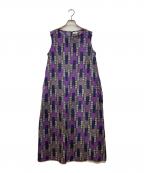 LE GLAZIKル グラジック）の古着「ノースリーブワンピース」｜パープル
