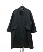 MAISON SPECIALメゾンスペシャル）の古着「トリプルクロスプライムオーバーモッズコート」｜ブラック