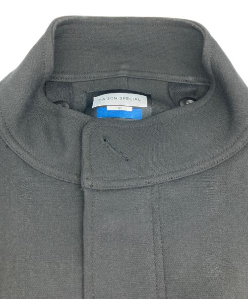 MAISON SPECIAL（メゾンスペシャル）MAISON SPECIAL (メゾンスペシャル) トリプルクロスプライムオーバーモッズコート ブラック サイズ:01の古着・服飾アイテム