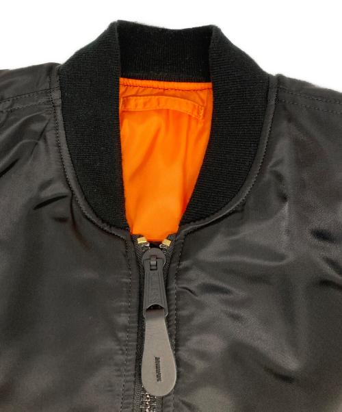 ALPHA（アルファ）ALPHA (アルファ) MA-1ジャケット ブラック サイズ:Ｓの古着・服飾アイテム