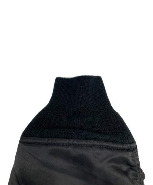 ALPHA（アルファ）ALPHA (アルファ) MA-1ジャケット ブラック サイズ:Ｓの古着・服飾アイテム