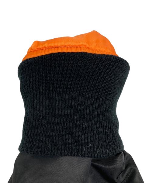 ALPHA（アルファ）ALPHA (アルファ) MA-1ジャケット ブラック サイズ:Ｓの古着・服飾アイテム