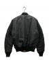 ALPHA (アルファ) MA-1ジャケット ブラック サイズ:Ｓ：8000円