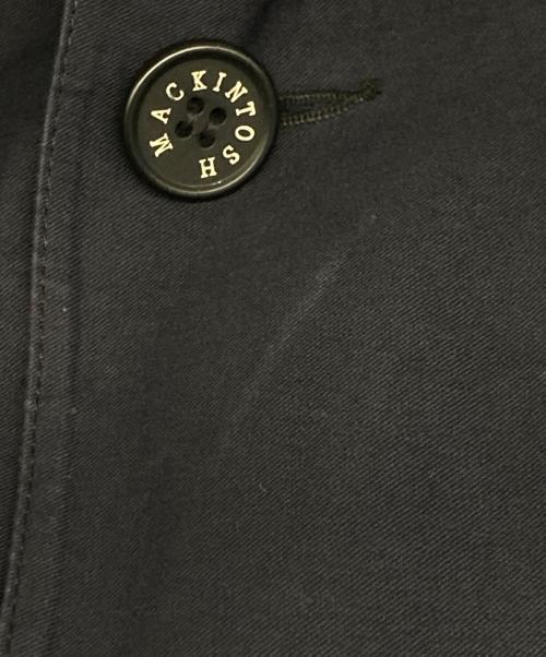 MACKINTOSH（マッキントッシュ）MACKINTOSH (マッキントッシュ) ゴム引きコート ネイビー サイズ:38の古着・服飾アイテム