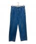 BOSS（ボス）の古着「タックデニムパンツ」｜インディゴ