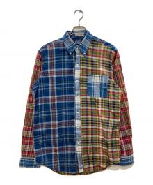 POLO RALPH LAUREN（ポロ・ラルフローレン）の古着「クレイジーパターンチェックシャツ」｜マルチカラー