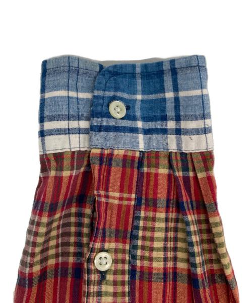 POLO RALPH LAUREN（ポロ・ラルフローレン）POLO RALPH LAUREN (ポロ・ラルフローレン) クレイジーパターンチェックシャツ マルチカラー サイズ:Mの古着・服飾アイテム