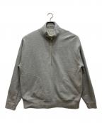 Snow peakスノーピーク）の古着「ハーフジップスウェット」｜グレー