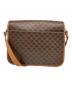 CELINE (セリーヌ) マカダム柄サークルロゴショルダーバッグ ブラウン：16000円