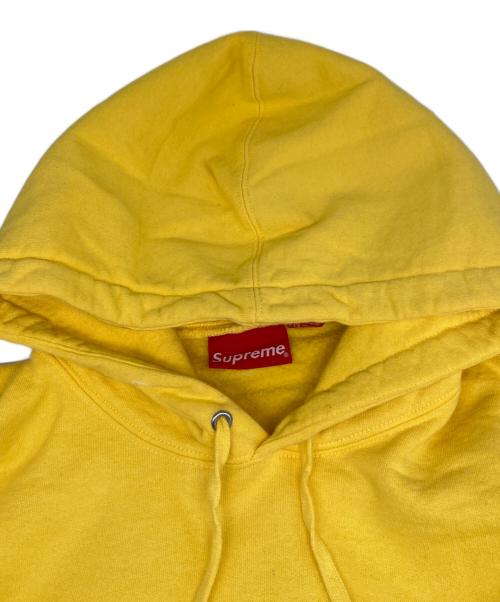 SUPREME（シュプリーム）SUPREME (シュプリーム) XXL Hooded Sweatshirt/XXL フーディースウェットシャツ イエロー×ブラック サイズ:Ｍの古着・服飾アイテム