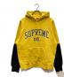 SUPREME（シュプリーム）の古着「XXL Hooded Sweatshirt/XXL フーディースウェットシャツ」｜イエロー×ブラック
