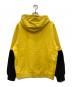 SUPREME (シュプリーム) XXL Hooded Sweatshirt/XXL フーディースウェットシャツ イエロー×ブラック サイズ:Ｍ：11000円