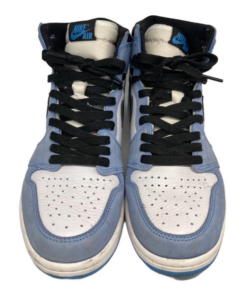 NIKE（ナイキ）NIKE (ナイキ) AIR JORDAN 1 RETRO HIGH OG/エアジョーダン 1 レトロ ハイ オリジナル ブルー×ホワイト サイズ:27.5の古着・服飾アイテム