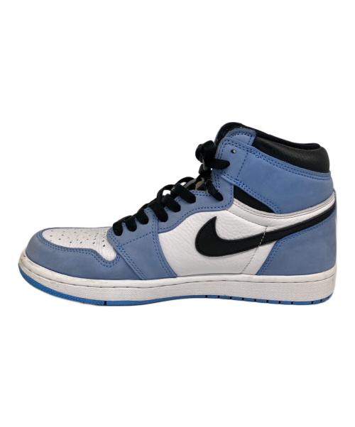NIKE（ナイキ）NIKE (ナイキ) AIR JORDAN 1 RETRO HIGH OG/エアジョーダン 1 レトロ ハイ オリジナル ブルー×ホワイト サイズ:27.5の古着・服飾アイテム