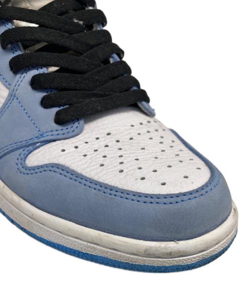 NIKE（ナイキ）NIKE (ナイキ) AIR JORDAN 1 RETRO HIGH OG/エアジョーダン 1 レトロ ハイ オリジナル ブルー×ホワイト サイズ:27.5の古着・服飾アイテム