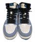 NIKE (ナイキ) AIR JORDAN 1 RETRO HIGH OG/エアジョーダン 1 レトロ ハイ オリジナル ブルー×ホワイト サイズ:27.5：9000円