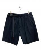 GRAMICCI×WHITE MOUNTAINEERINGグラミチ×ホワイトマウンテ二アニング）の古着「DARTED SHORT PANTS/ショートパンツ」｜ブラック