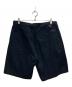 GRAMICCI (グラミチ) WHITE MOUNTAINEERING (ホワイトマウンテ二アニング) DARTED SHORT PANTS/ショートパンツ ブラック サイズ:2：6000円