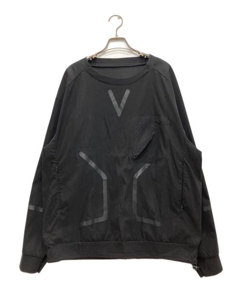 F/CE.（エフシーイー）F/CE. (エフシーイー) 撥水クルーネックシャツ ブラック サイズ:Lの古着・服飾アイテム