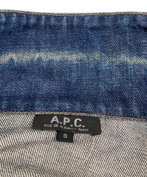 A.P.C.（アーペーセー）A.P.C. (アーペーセー) デニムジャケット インディゴ サイズ:Ｓの古着・服飾アイテム