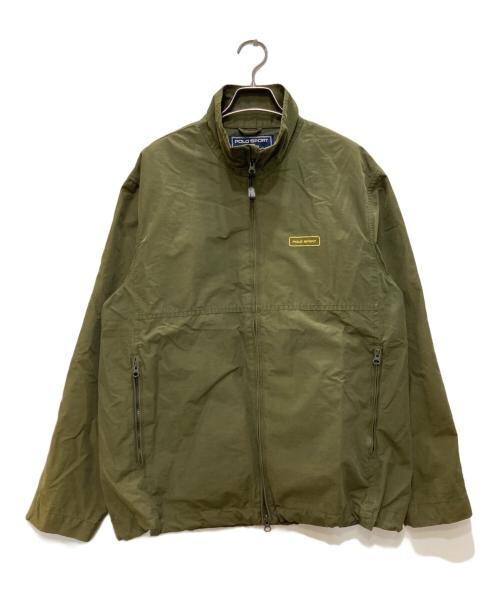 POLO SPORT（ポロスポーツ）POLO SPORT (ポロスポーツ) ジップジャケット オリーブ サイズ:Ｌの古着・服飾アイテム