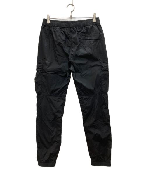 STONE ISLAND（ストーンアイランド）STONE ISLAND (ストーンアイランド) STRETCH COTTON TELA PARACADUTE GARMENT DYED/ストレッチコットンテラパラカデュートガーメントダイ ブラック サイズ:W32の古着・服飾アイテム