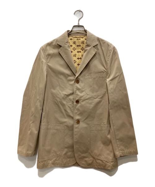 YAMANE DELUXE（ヤマネ）YAMANE DELUXE (ヤマネ) 3Bジャケット ベージュ サイズ:3の古着・服飾アイテム