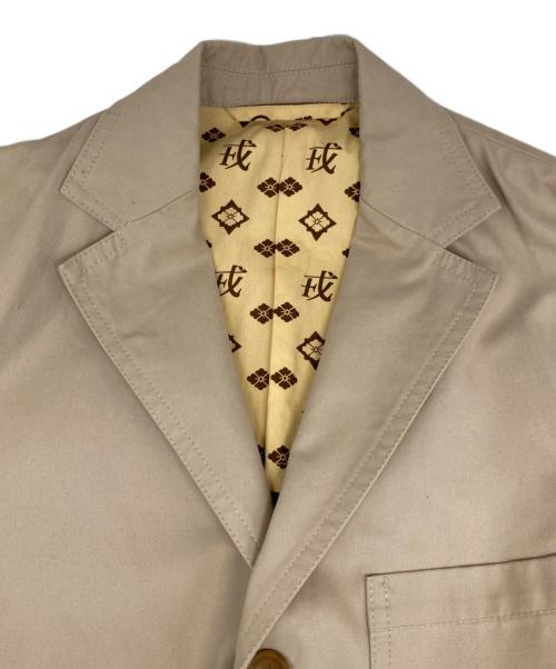 YAMANE DELUXE（ヤマネ）YAMANE DELUXE (ヤマネ) 3Bジャケット ベージュ サイズ:3の古着・服飾アイテム
