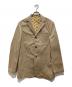 YAMANE DELUXE（ヤマネ）の古着「3Bジャケット」｜ベージュ
