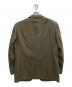 BURBERRY LONDON (バーバリーロンドン) シルクカシミヤ混クルミ釦テーラードジャケット オリーブ サイズ:BB4：8000円