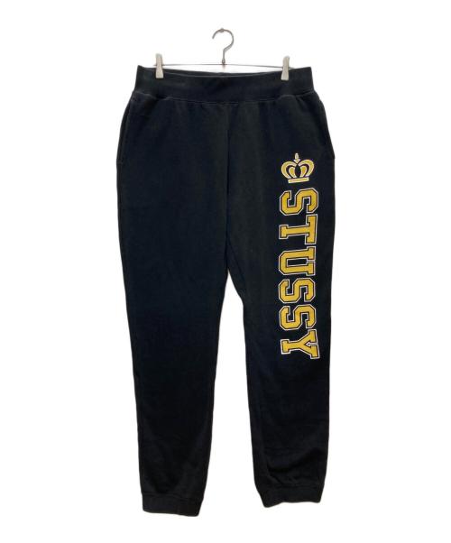 stussy（ステューシー）stussy (ステューシー) スウェットパンツ ブラック サイズ:ＸＬの古着・服飾アイテム