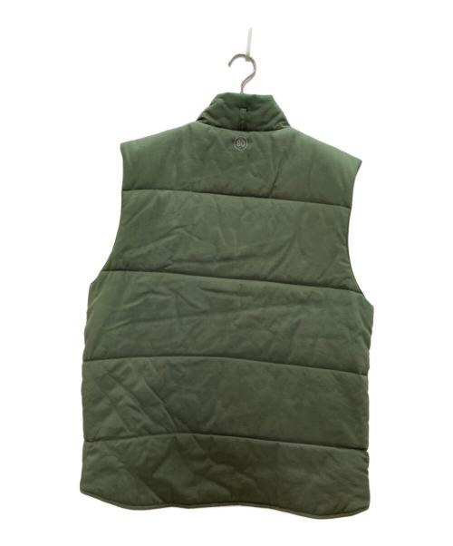 stussy（ステューシー）stussy (ステューシー) 中綿ベスト グリーン サイズ:Ｌの古着・服飾アイテム