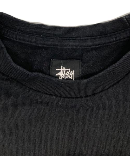 stussy（ステューシー）stussy (ステューシー) ロングスリーブカットソー ブラック サイズ:Lの古着・服飾アイテム