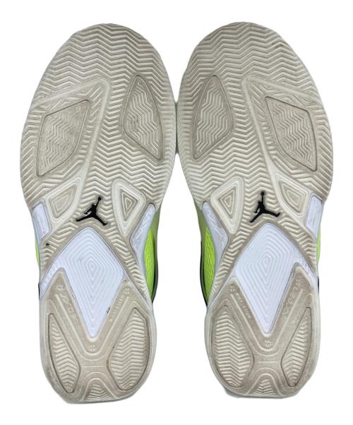 JORDAN BRAND（ジョーダン ブランド）JORDAN BRAND (ジョーダン ブランド) JORDAN HEIR PF/ジョーダンエアーパフォーマンスフィット ホワイト×イエロー サイズ:cm28.0の古着・服飾アイテム