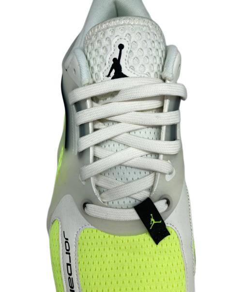 JORDAN BRAND（ジョーダン ブランド）JORDAN BRAND (ジョーダン ブランド) JORDAN HEIR PF/ジョーダンエアーパフォーマンスフィット ホワイト×イエロー サイズ:cm28.0の古着・服飾アイテム