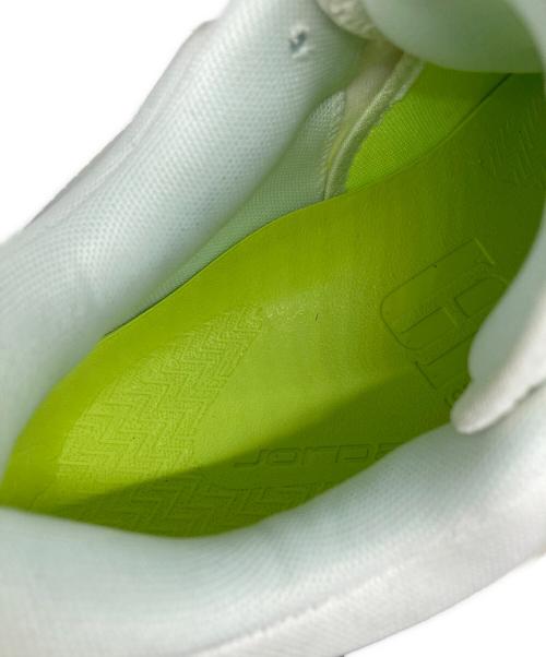 JORDAN BRAND（ジョーダン ブランド）JORDAN BRAND (ジョーダン ブランド) JORDAN HEIR PF/ジョーダンエアーパフォーマンスフィット ホワイト×イエロー サイズ:cm28.0の古着・服飾アイテム