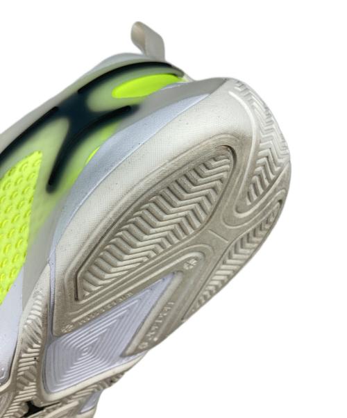 JORDAN BRAND（ジョーダン ブランド）JORDAN BRAND (ジョーダン ブランド) JORDAN HEIR PF/ジョーダンエアーパフォーマンスフィット ホワイト×イエロー サイズ:cm28.0の古着・服飾アイテム