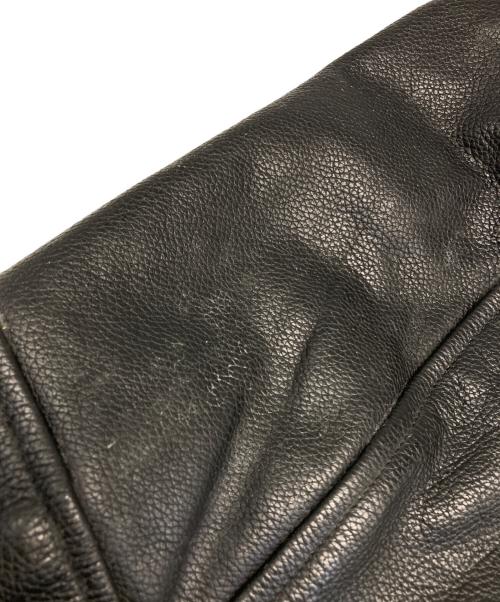 HARLEY-DAVIDSON（ハーレーダビッドソン）HARLEY-DAVIDSON (ハーレーダビッドソン) レザーライダースジャケット ブラック サイズ:Ｌの古着・服飾アイテム
